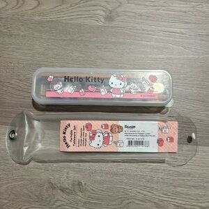 NWT Hello Kitty Travel Utensils